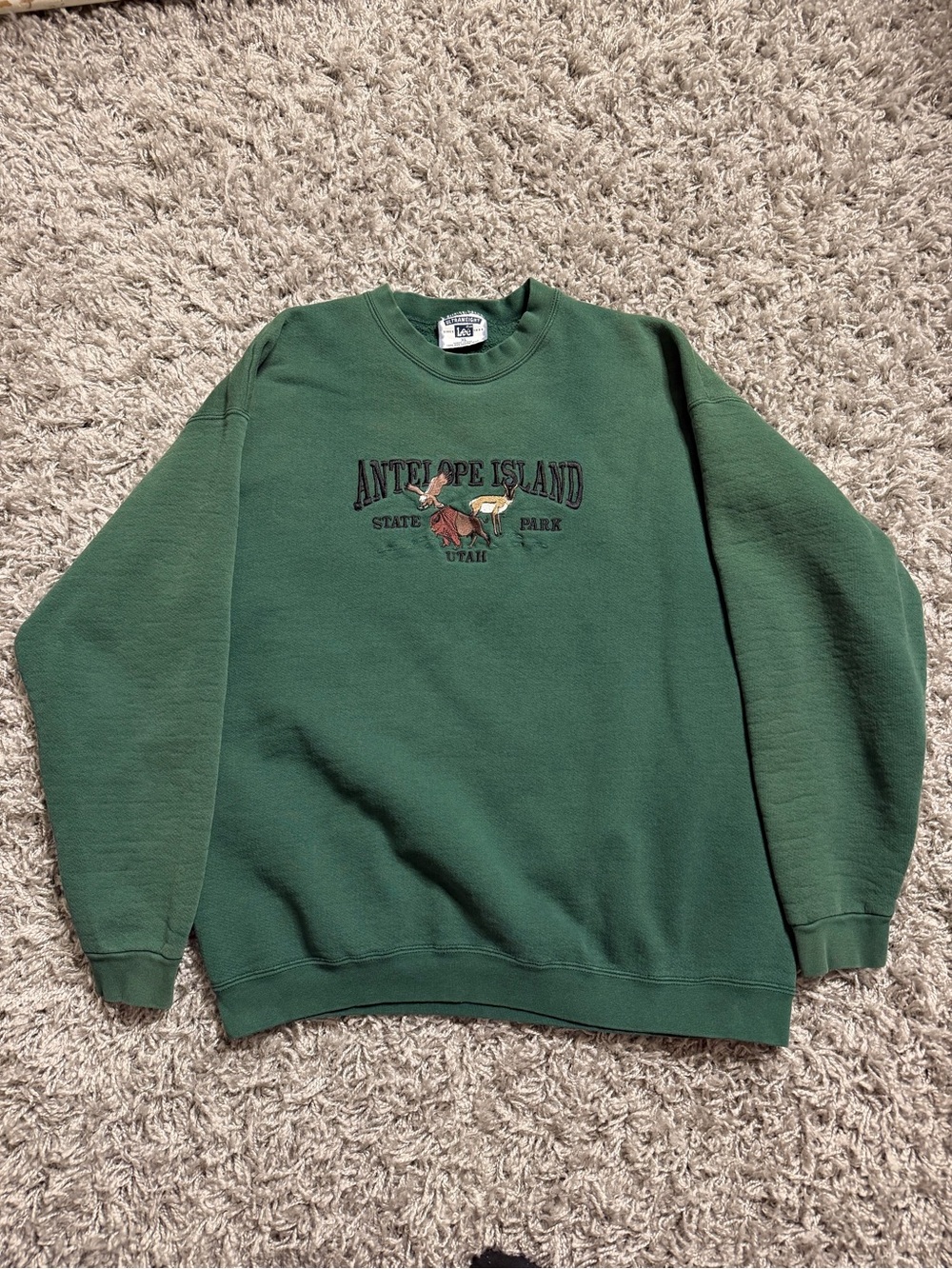 Vintage Antelope Island Utah State Park Crewneck - Picture 2 of 3